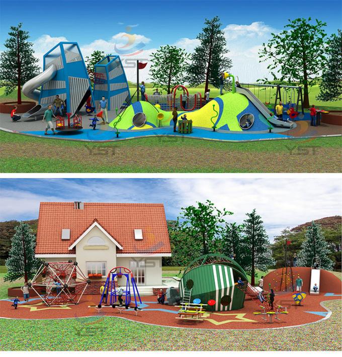 steel playground equipment