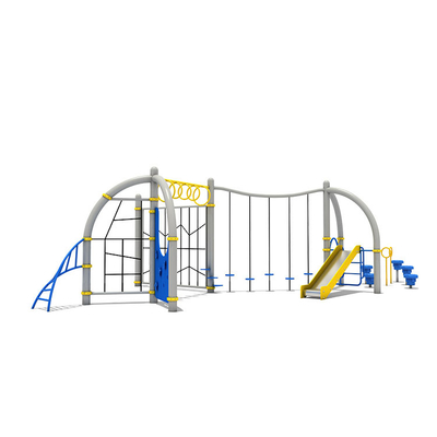 Children Outdoor Playground Climbing Net Joy Slide Park Polyester Water Amusement