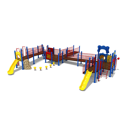 Children Outdoor Playground Joy Slide Plastic Water Amusement Park