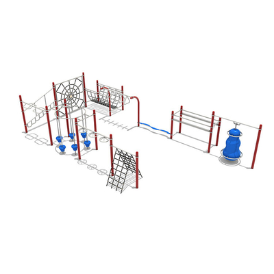 Commercial Kid Playground Slides Park Outdoor Entertainment Equipment