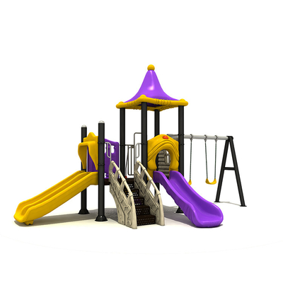 OEM Custom Kids Plastic Slides Outdoor Playground Small For Kindergarten Preschool