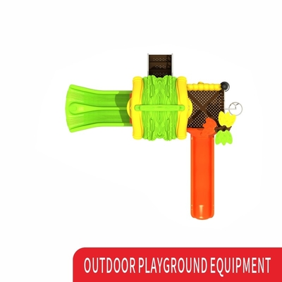 Preschool Playground Equipment Plastic Slide Outdoor YST ISO9001 LLDPE