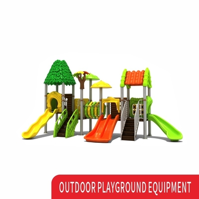 ASTM Colorful Style Screw Tube Slide Outdoor Plastic Equipment