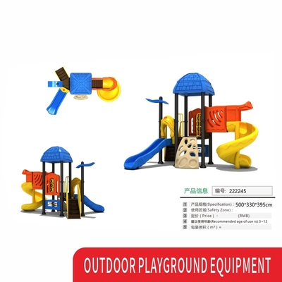 ISO9001 Outdoor Playground Slide /Customized Kids Playground