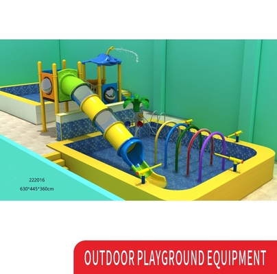 Pool Park Garden Metal Water Outdoor Kids Playground Slide Commercial Custom