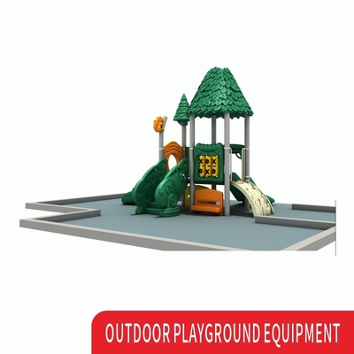 Colorful And Customized Outdoor Games Kids Playground Equipment With Slide