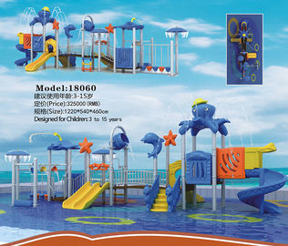 Made in China new outdoor children's playground slide water slide 3-15 years old