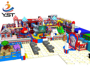 Residential Large Soft Play Equipment High Temperature Baking Finished Craft