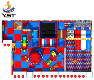 Professional Soft Indoor Playground Equipment YST1804 - 15 For Amusement Park