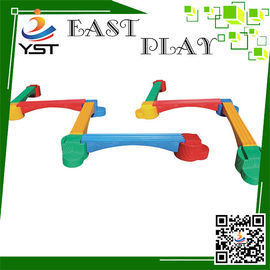 Preschool Kids Playground Equipment 730 * 25 * 42 Cm Long Life Span