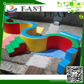 Nursery Indoor Soft Play Equipment Corrosion Resistance 1-2 Player Capacity