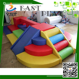 Multi Color Kids Soft Foam Blocks PVC Software Material Easy Assembly