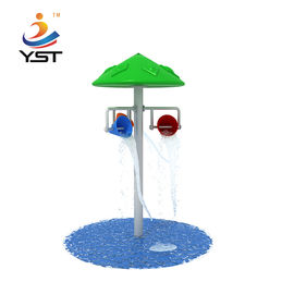 Outdoor Swimming Pool Play Equipment Single Column Umbrella Flip Bucket