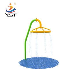 Single Column Shower Swimming Pool Play Equipment For 3-15 Years Old