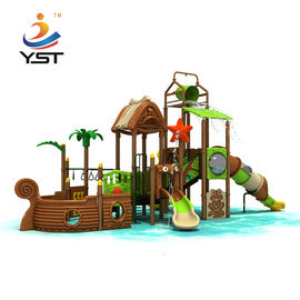 Eco Friendly Outdoor Water Play Equipment Galvanized Steel Pipe Yst150418-1