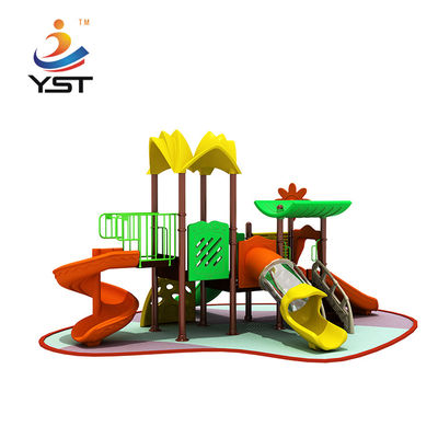 Outdoor Park Kids Playground Slide 8mm Wall Thickness Powder Coated