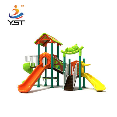 Children Plastic LLDPE Outdoor Swing Slide 710*460*420cm