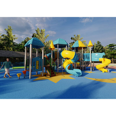 Multifunction Playground Equipment Slides For Amusement Park