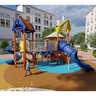 LLDPE Children Plastic Playground Slide For Physical Fitness Anti Cracking