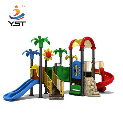 Anti Crack LLDPE Park Childrens Outdoor Slide ISO8124 For 14 Years Old