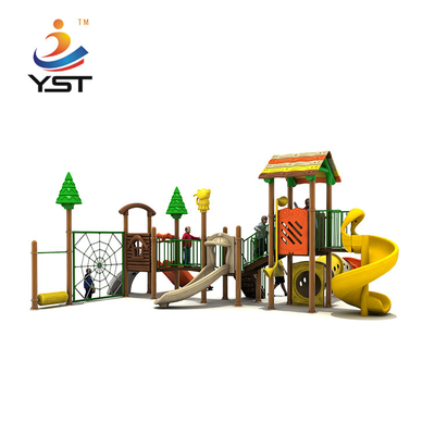 ASTM LLDPE Outdoor Amusement Park Play Equipment PVC Coating