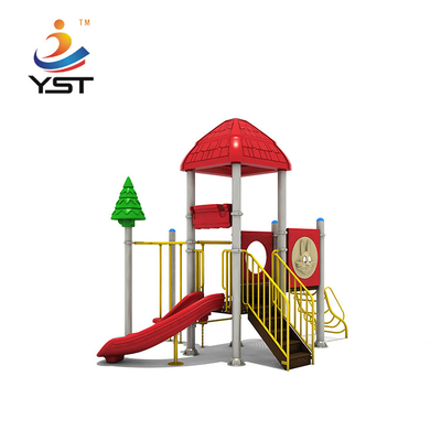 Adventure Park Amusement Kids Playground Slide With Dia 114MM Columns
