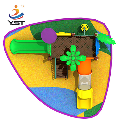 2.0mm Post Recreation Playground Equipment Slides For Preschool