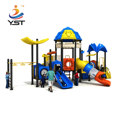 Plastic Amusement Park Play Equipment Commercial Kids Outdoor Playground