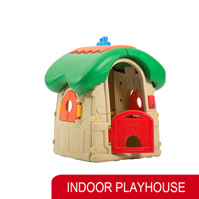 Kids Garden Colorful Indoor Plastic Playhouse Customized Size