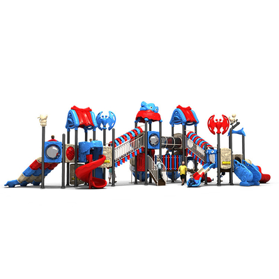 Surface Mounting Type Kids Playground Slide Zone Kindergarten Anti Static