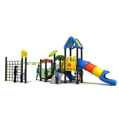 Preschool Trendy Kids Playground Slide SS304 Children Plastic Park Equipment Indoor