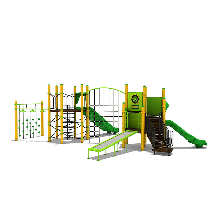 YST Playground Equipment Large Outdoor Kids Plastic Slide For Kindergarten