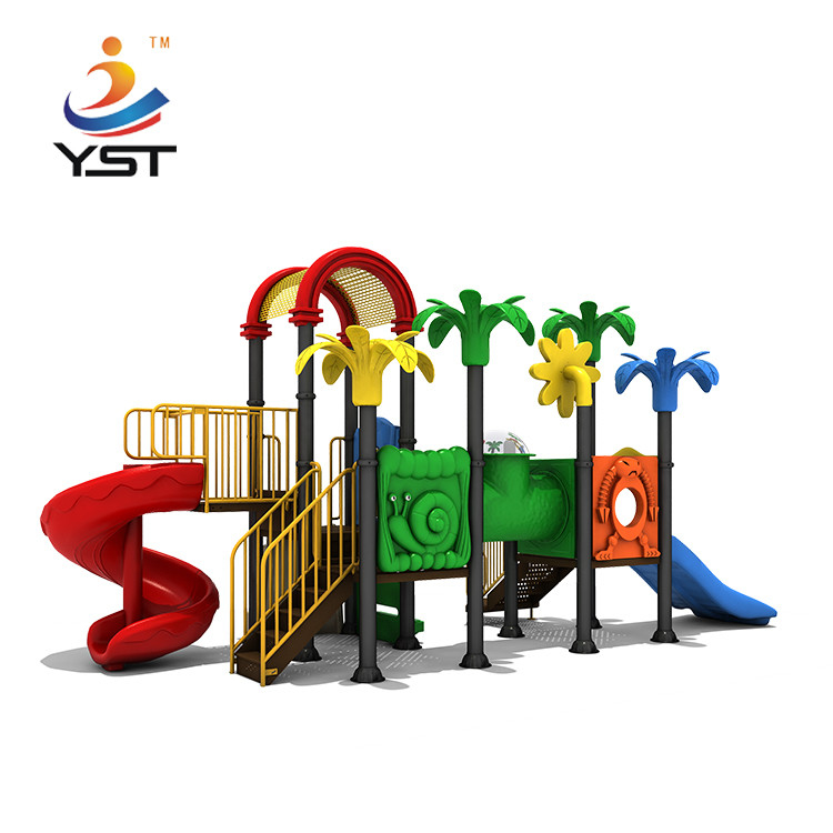 Commercial Customized Kids Park Outdoor Entertainment Equipment Playground Slide