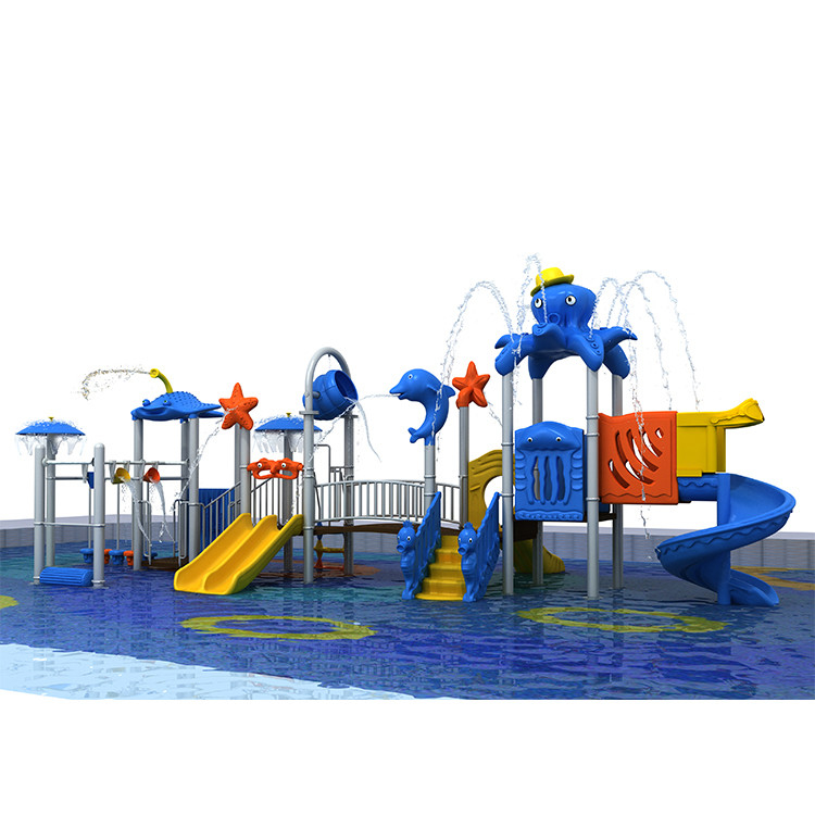Play Park Kids Outdoor Playground Water Slide Commercial