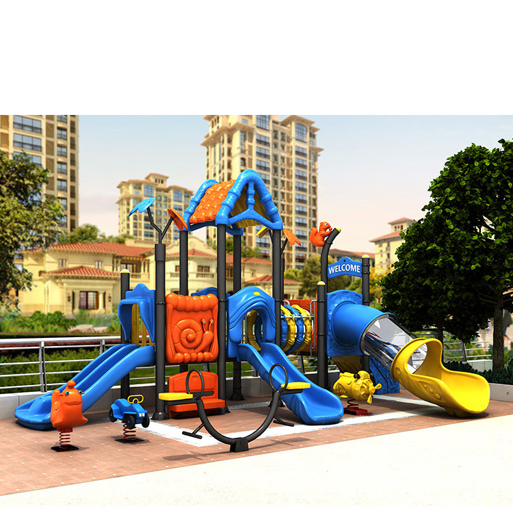 Manufacturer Kids Play Sets Outdoor Playground Equipment Slide