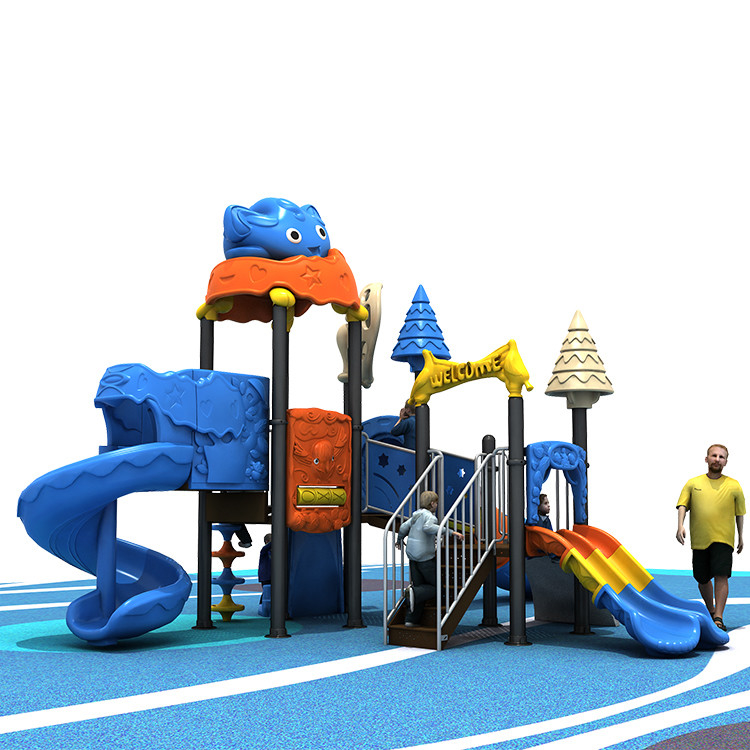 Customized Outdoor Playground Slide Children Amusement Park Games