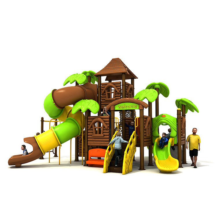 Customized Kids Games Outdoor Pipe Children Slide And Playground Equipment