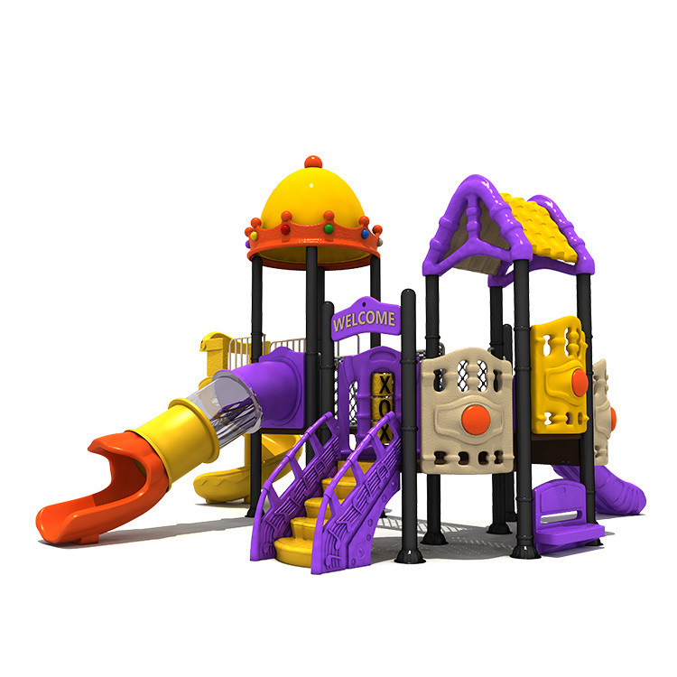 SGS Children Outdoor Playground Slide Customized Amusement Park Games