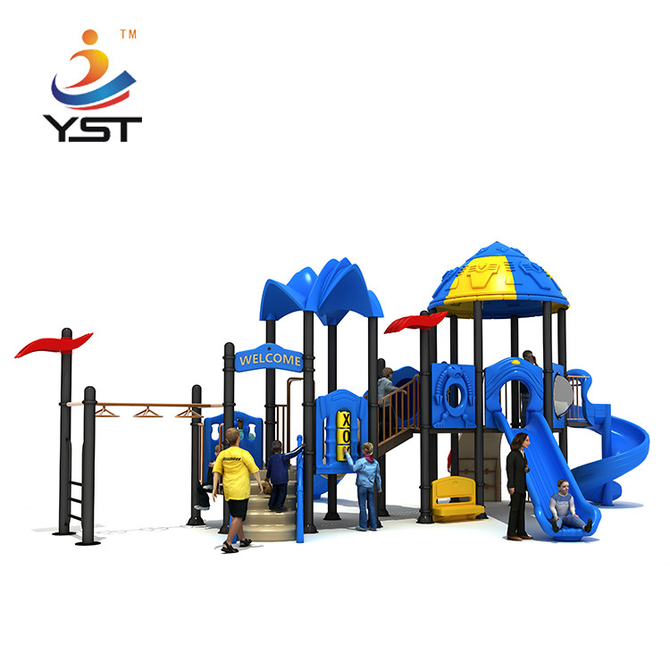 Outdoor Children Playground Equipment For Slide And Swing