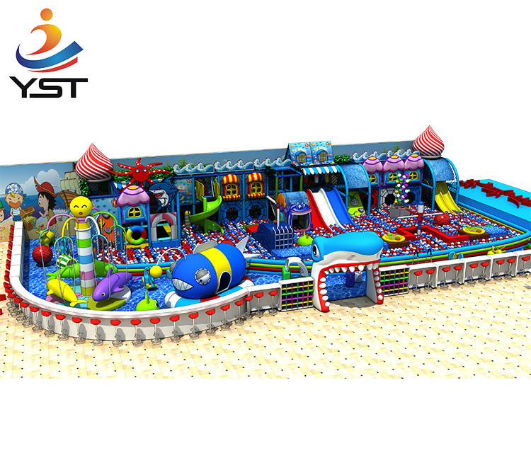 Cute Indoor Soft Play Equipment , Sand Blasting Soft Play Centre Equipment