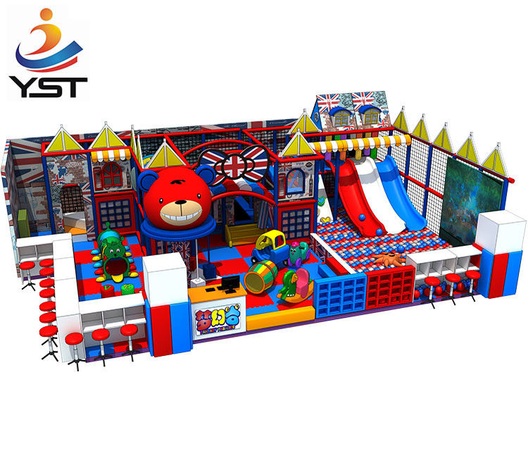 Multifunction Soft Playground Equipment Inflatable Playground Material