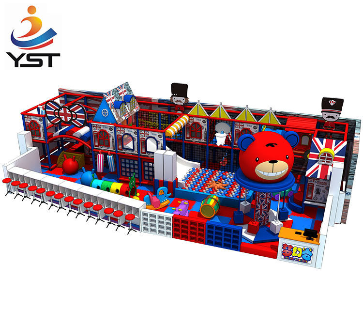 Attractive Indoor Soft Play Equipment Naughty Castle Customized Design