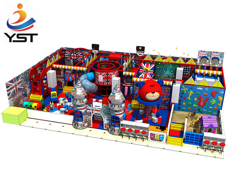 Funny Indoor Playground Flooring , Cute Soft Play Equipment For Home Use