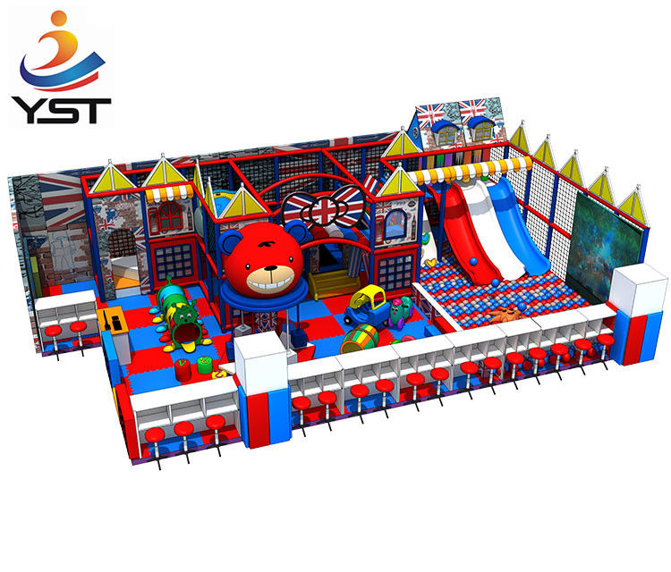 Professional Soft Indoor Playground Equipment YST1804 - 15 For Amusement Park
