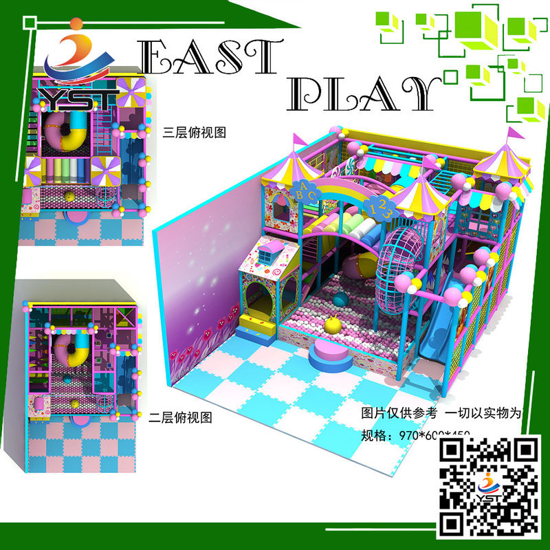 Customized 3D commercial children indoor playground