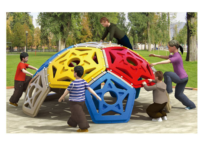 ZK110 - 4 Plastic Climbing Frame , Outdoor Fitness Equipment CE / GS Approved