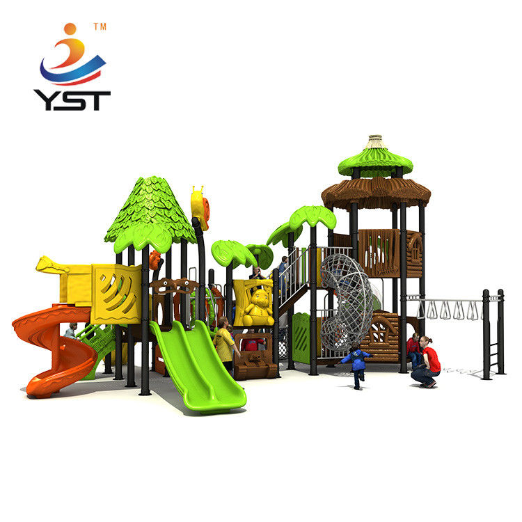 Polished Sandblasting Baby Playground Slide For Water Play Equipment