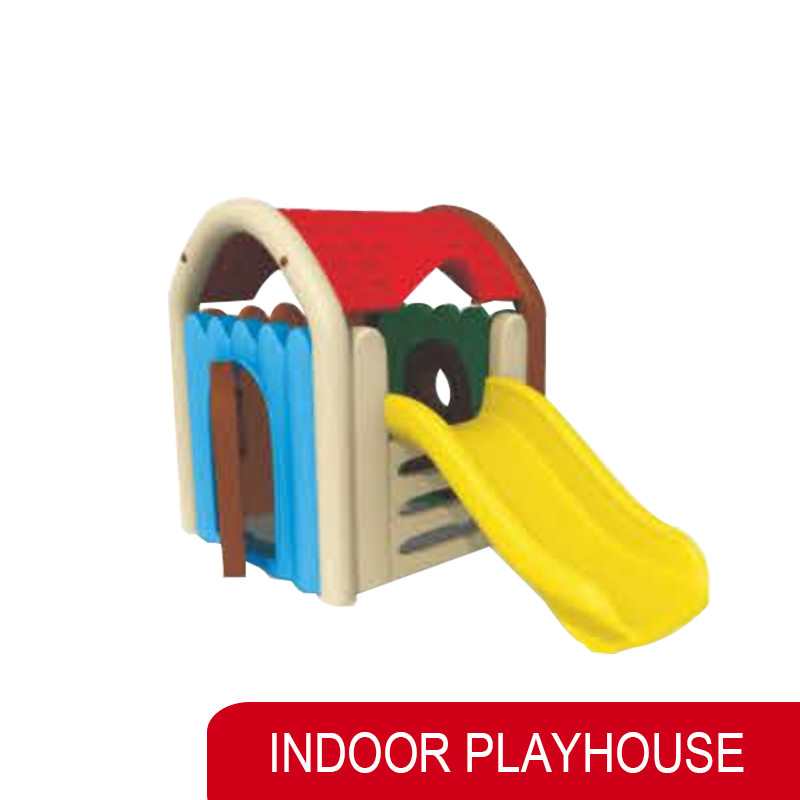Non Toxic Indoor Cubby House With Slide Popular Baby Playground Sets