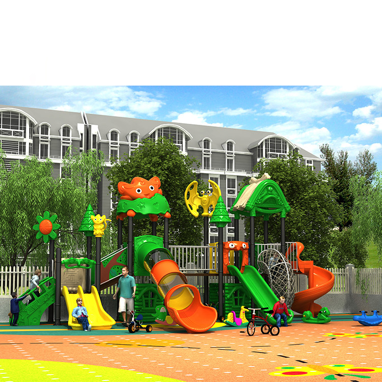 Plastic Playground Slide 19009 Children Outdoor Equipment