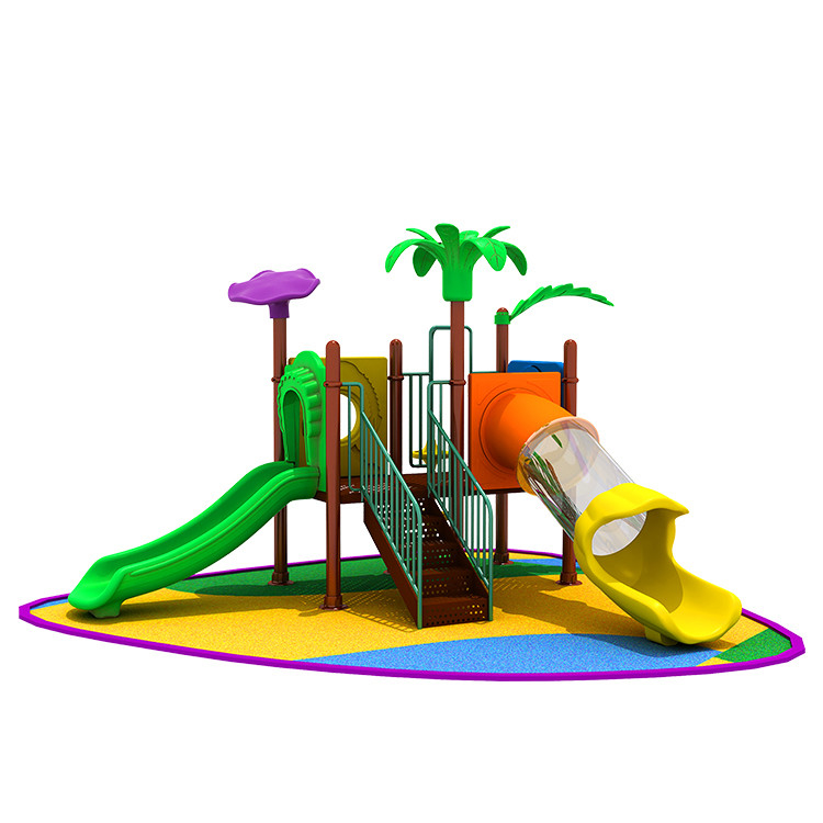 Customized Color Kindergarten Playground Slide 19042b Toys Outdoor Equipment Daycare